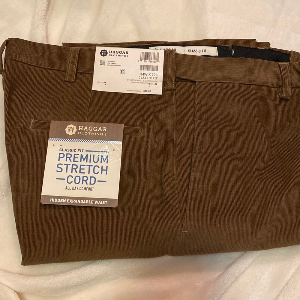 Mens Haggar Clothing Pants